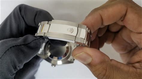 accorciare cinturino rolex datejust|rolex datejust brace adjustment.